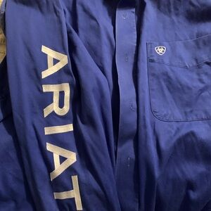 Ariat Royal Blue Logo Shirt